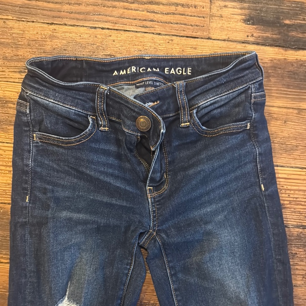 American Eagle Outfitters Women's Blue Jeans